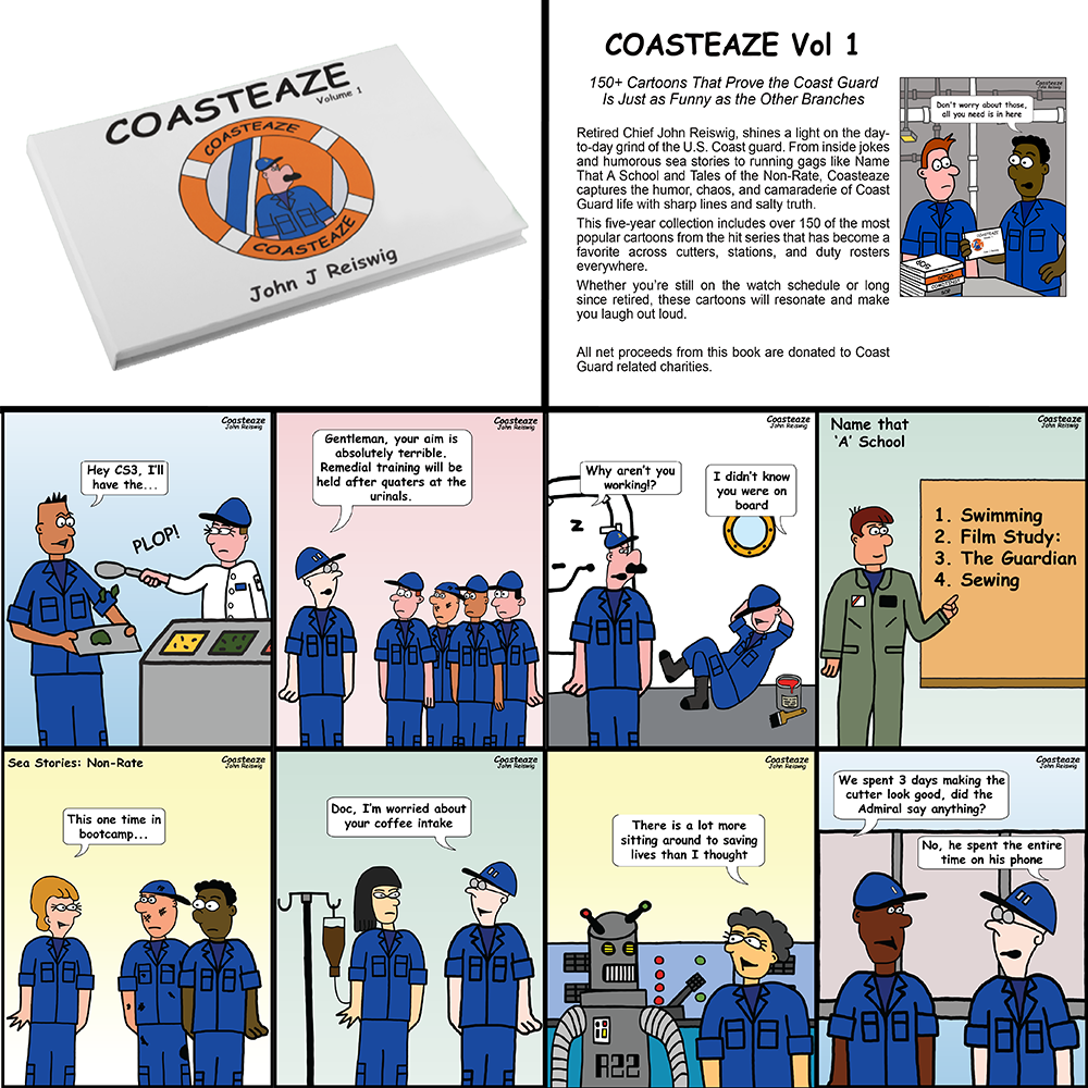 Coasteaze Vol 1 cover